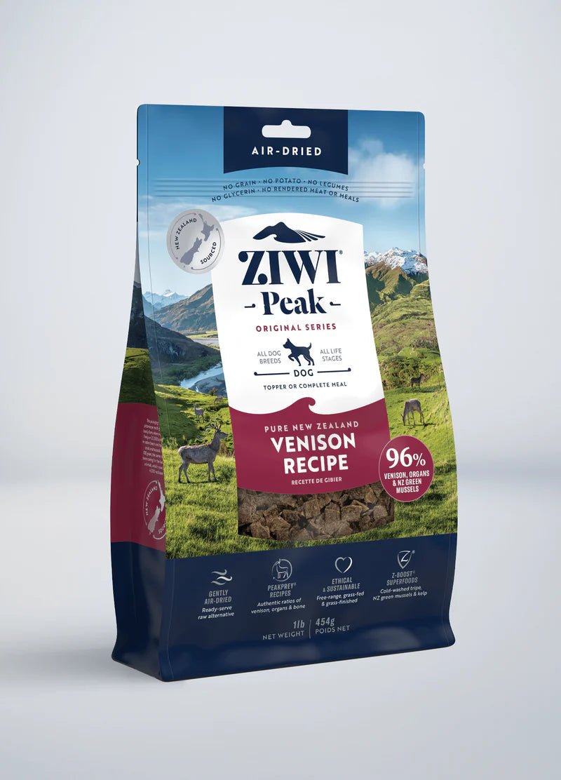 Ziwi Peak Air-Dried Venison Recipe Dog Food