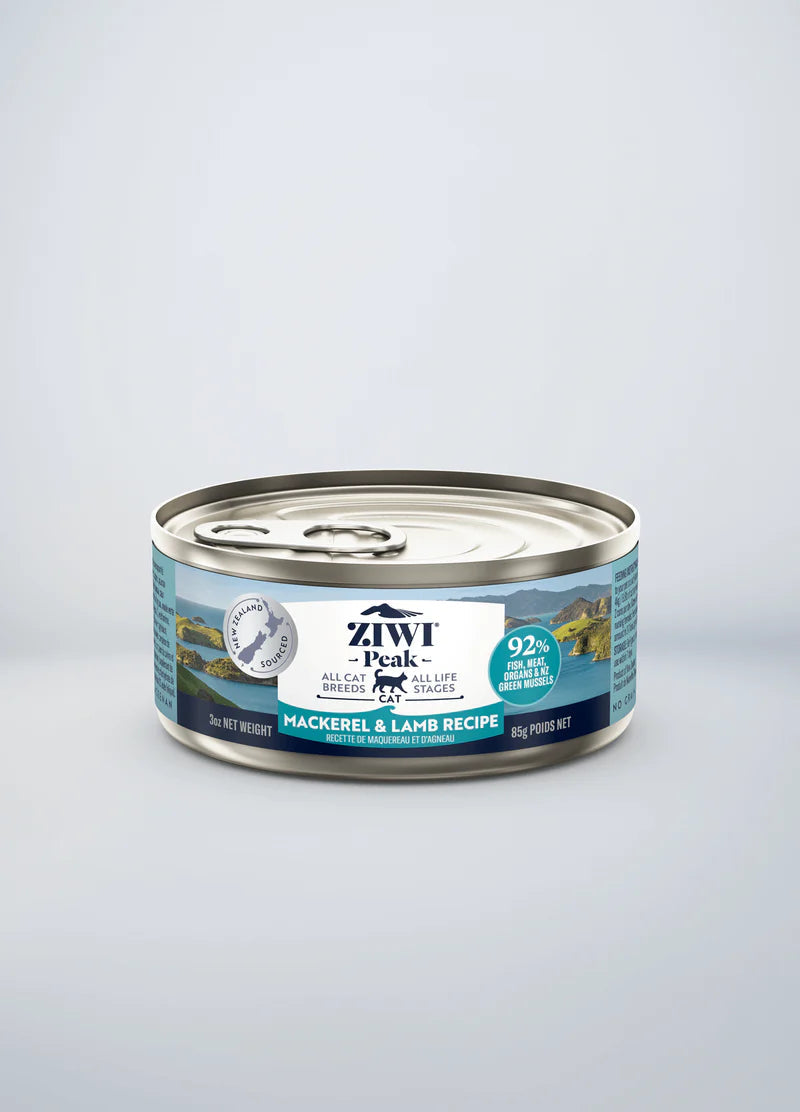 Ziwi Peak Mackerel &amp; Lamb Recipe Canned Cat Food
