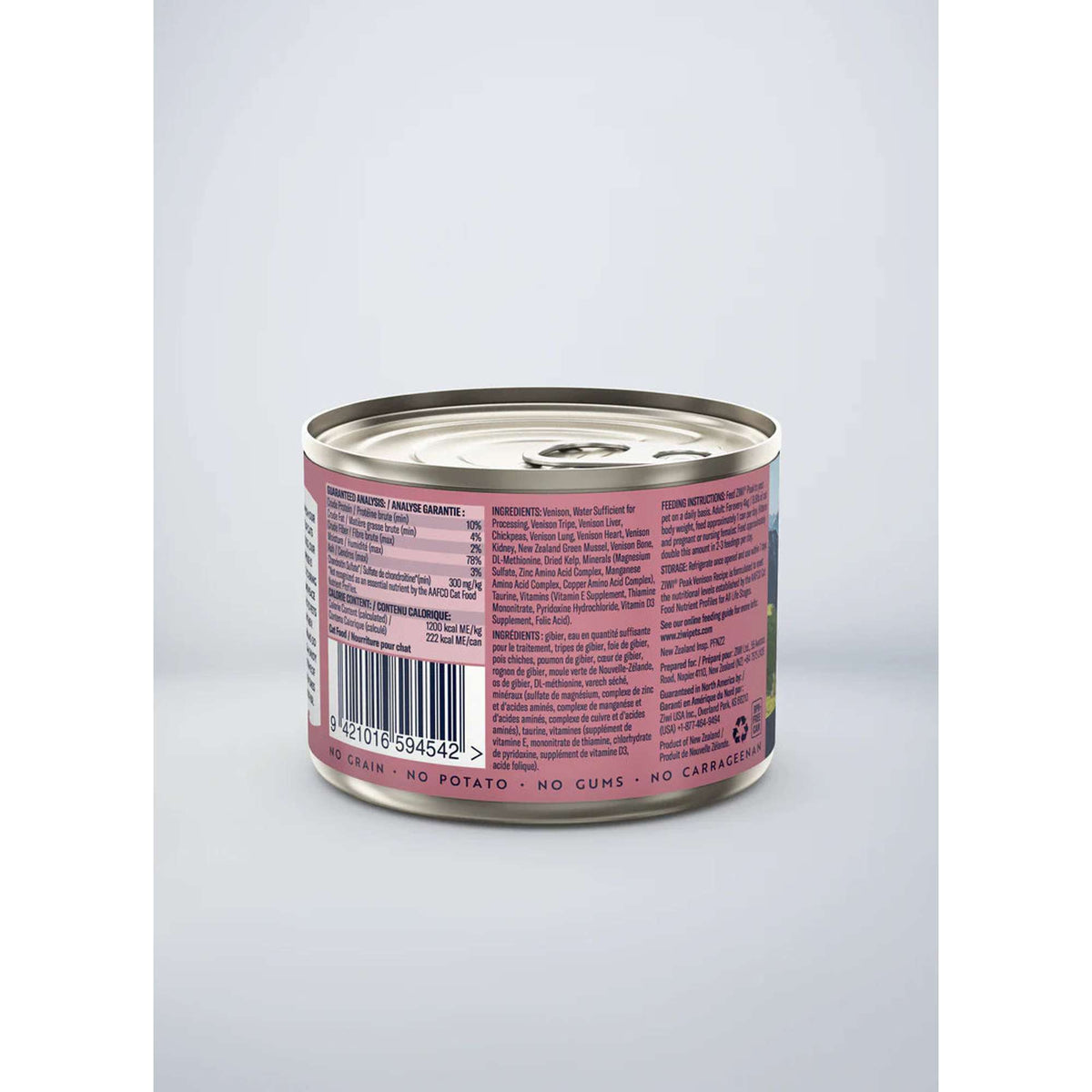 Ziwi Peak Venison Recipe Canned Cat Food