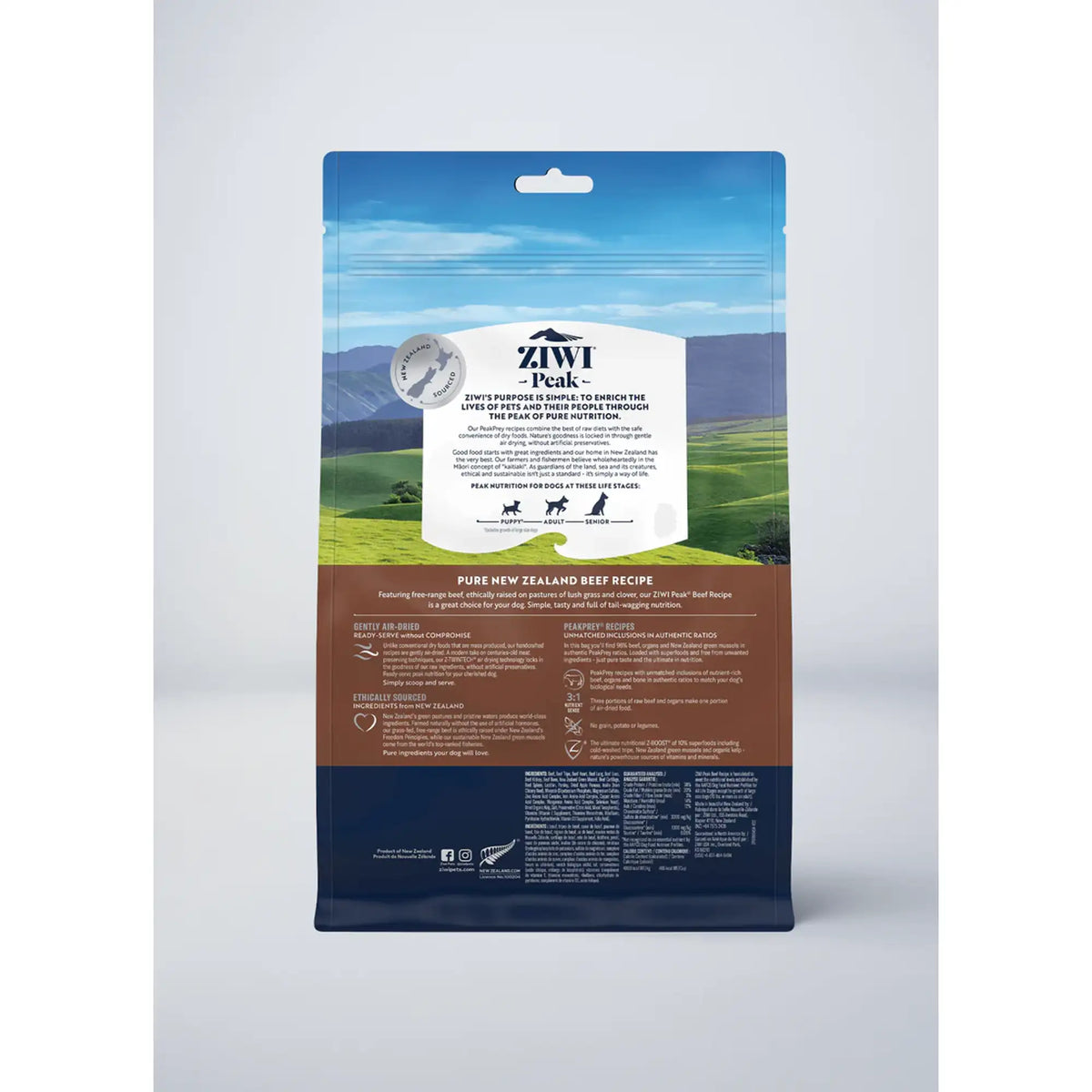 Ziwi Peak Air-Dried Beef Recipe Dog Food