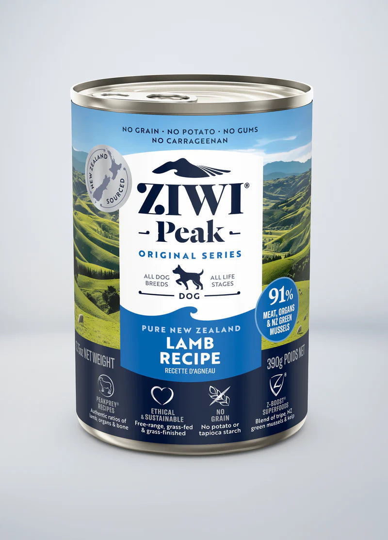 Ziwi Peak Lamb Recipe Canned Dog Food