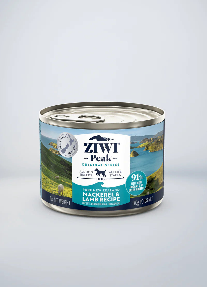 Ziwi Peak Mackerel &amp; Lamb Recipe Canned Dog Food