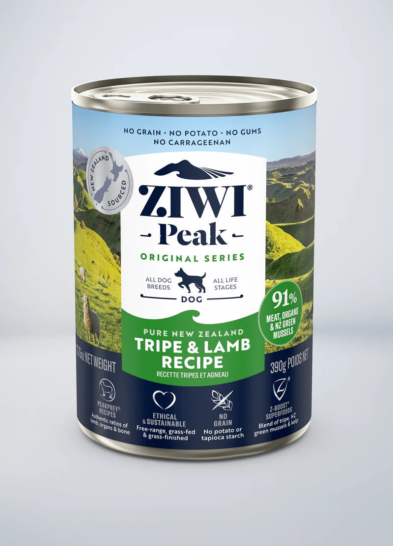 Ziwi Peak Tripe &amp; Lamb Recipe Canned Dog Food