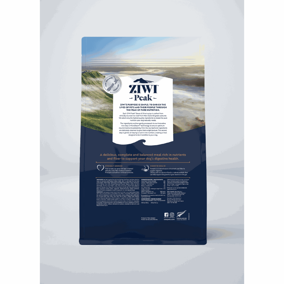 Ziwi Peak Stream &amp; Dried Beef with Pumpkin Dog Food