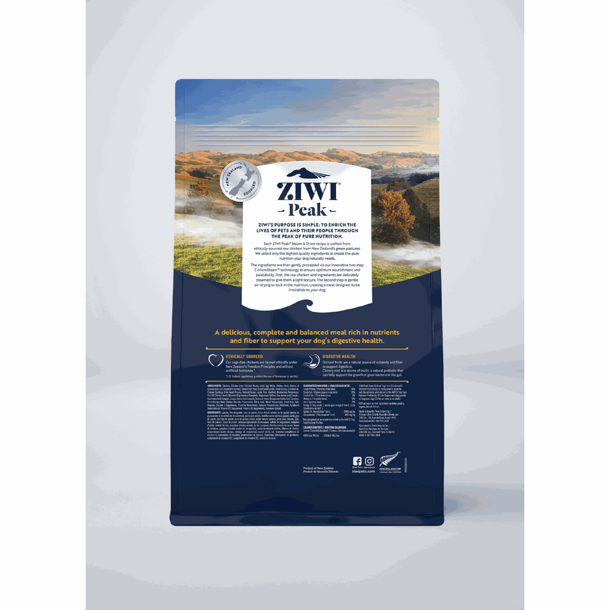 Ziwi Peak Stream &amp; Dried Chicken with Orchard Fruits Dog Food