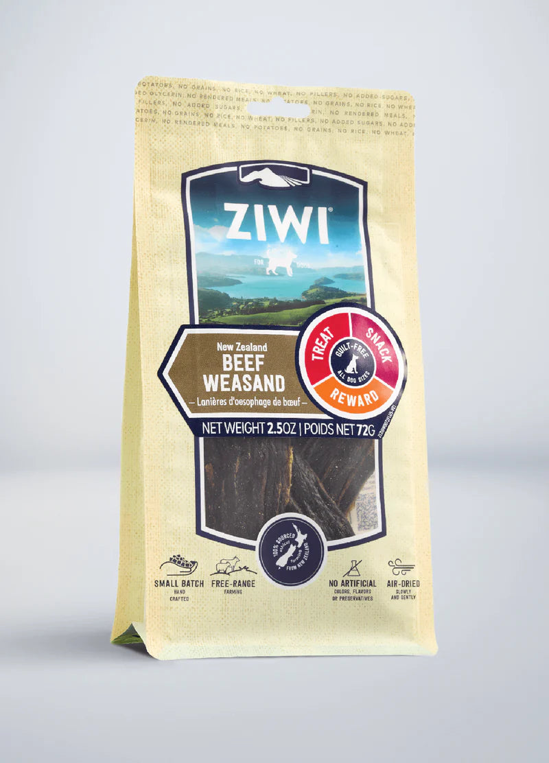 Ziwi Peak Air-Dried Beef Weasand Dog Treats