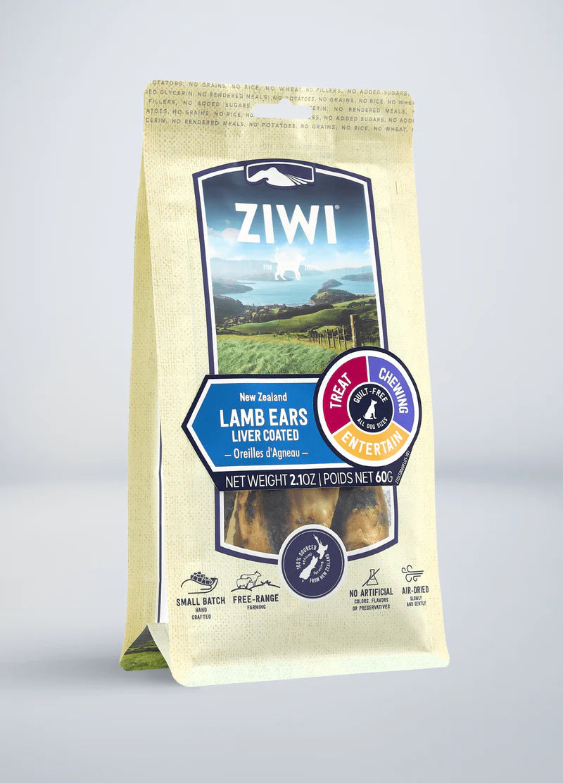 Ziwi Peak Air-Dried Lamb Ears Dog Chews