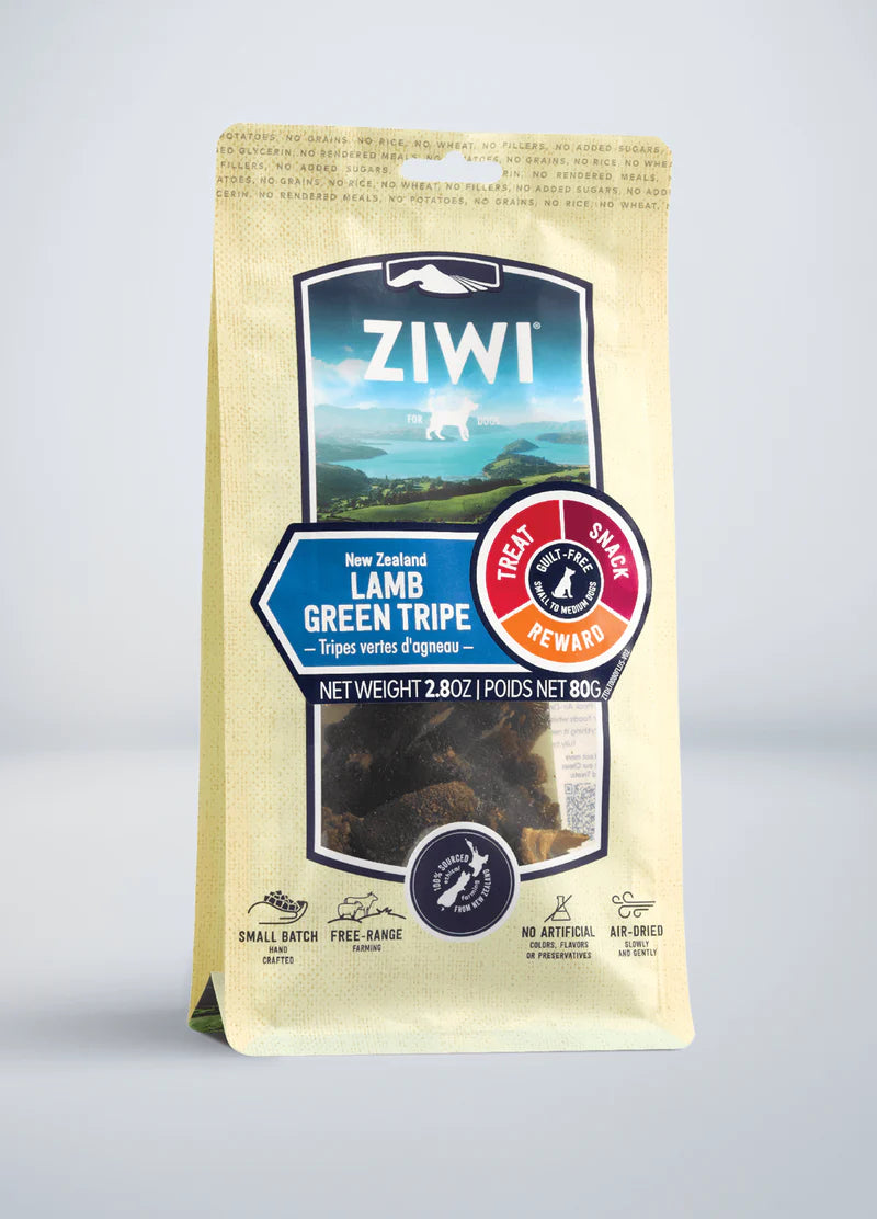 Ziwi Peak Air-Dried Lamb &amp; Green Tripe Dog Treats