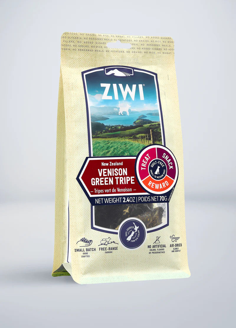 Ziwi Peak Air-Dried Venison Green Tripe Dog Treats