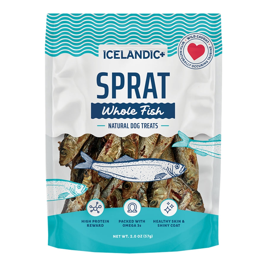 Icelandic+ Sprat Whole Fish Dog Treats
