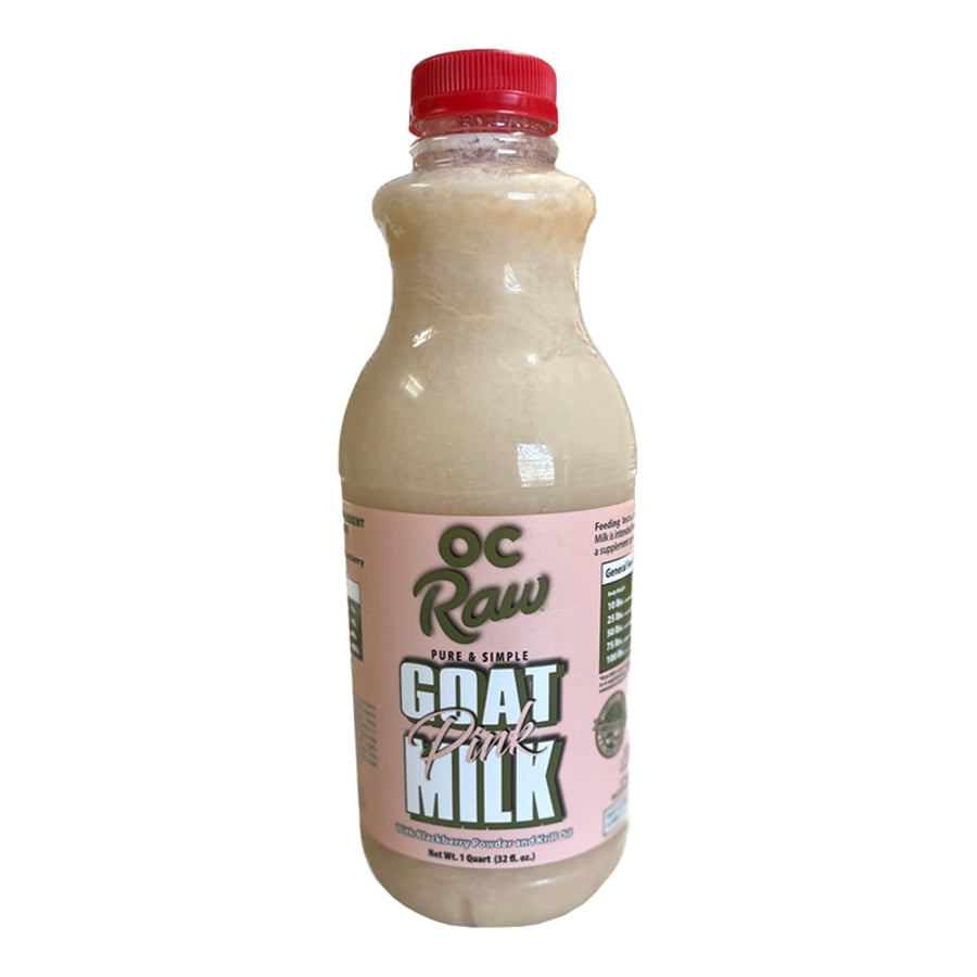 OC Raw Frozen Pure &amp; Simple Pink Goat Milk for Dogs