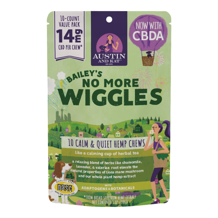 Austin and Kat No More Wiggle Chews for Dogs &amp; Cats