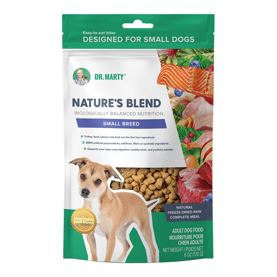 Dr. Marty Freeze-Dried Raw Nature&#39;s Blend Small Breed Dog Food