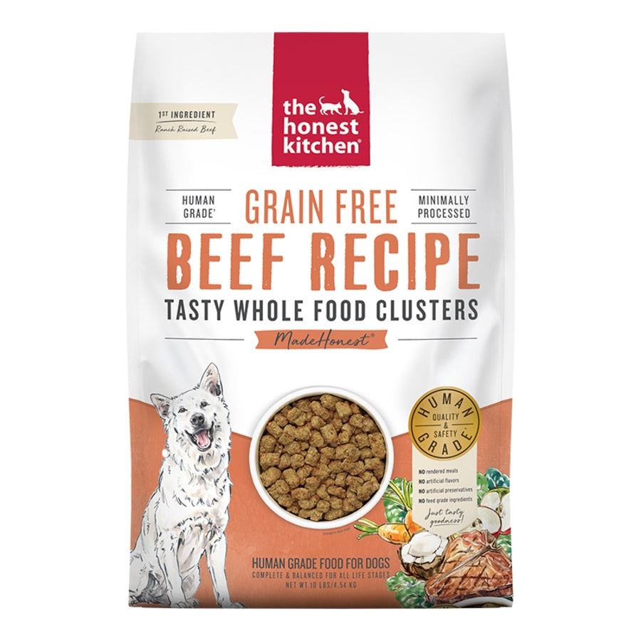 The Honest Kitchen Grain Free Beef Clusters Dog Food