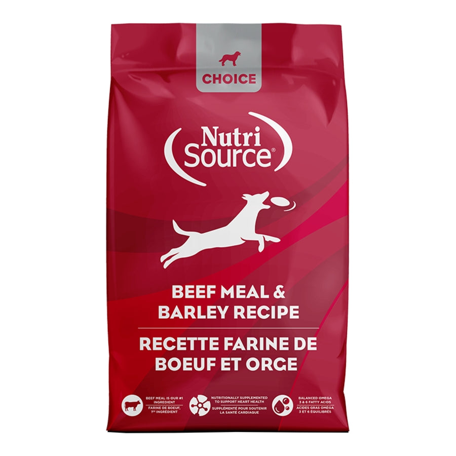 NutriSource Choice Beef Meal &amp; Barley Dog Food