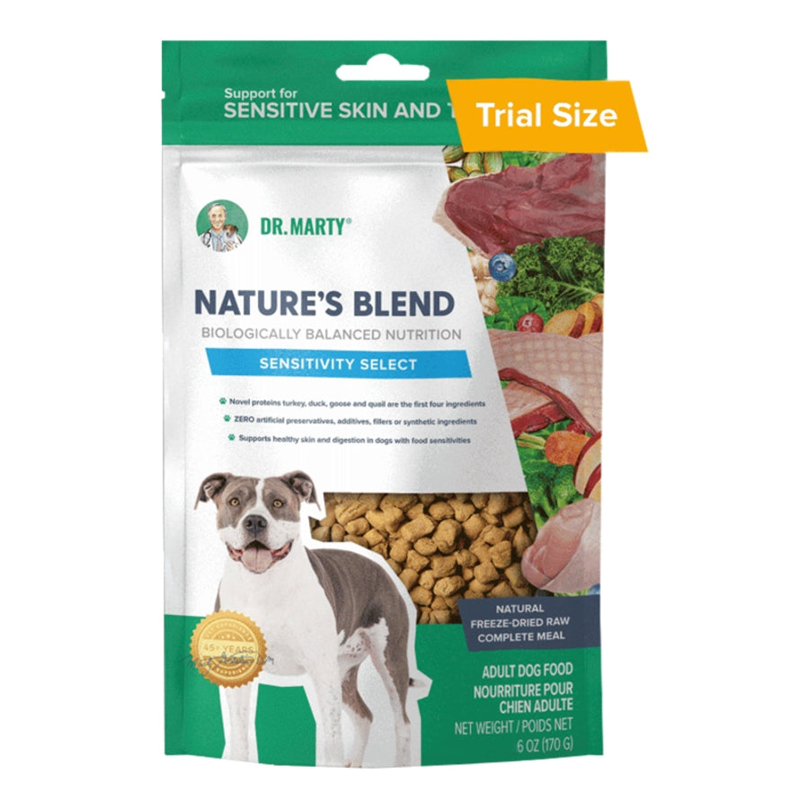 Dr. Marty Freeze-Dried Raw Nature&#39;s Blend Sensitivity Select Dog Food