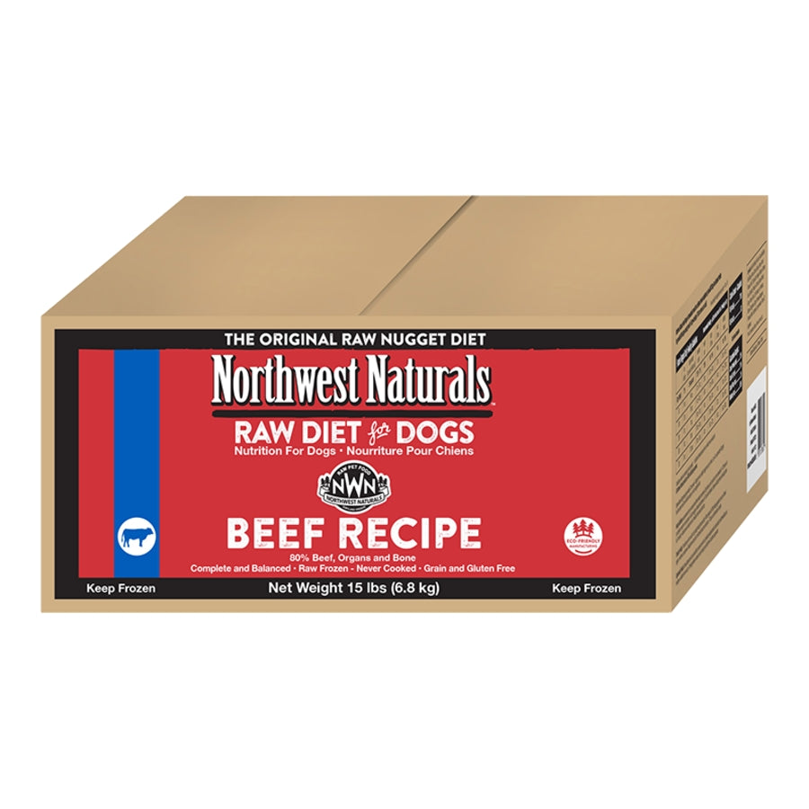 Northwest Naturals Frozen Raw Beef Dog Food