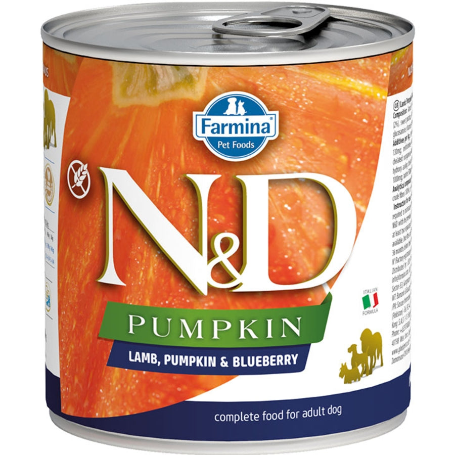 Farmina N&D Pumpkin Lamb, Pumpkin & Blueberry Canned Dog Food