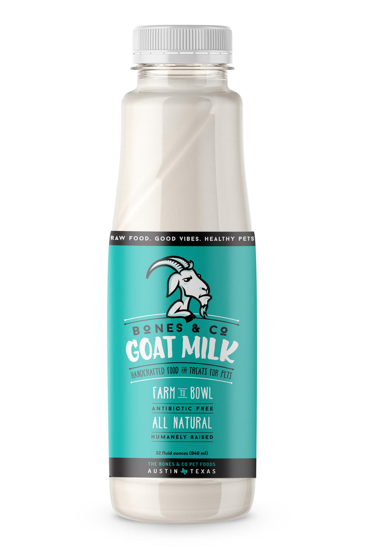 The Bones &amp; Co Frozen Raw Goat Milk for Dogs &amp; Cats