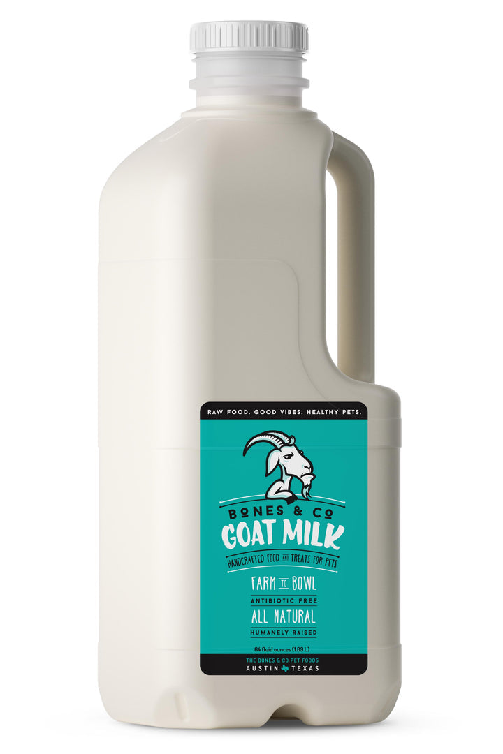 The Bones &amp; Co Frozen Raw Goat Milk for Dogs &amp; Cats