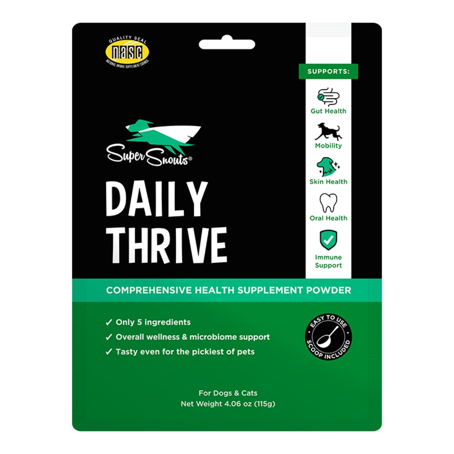 Super Snouts Daily Thrive Powder Dog &amp; Cat Supplement