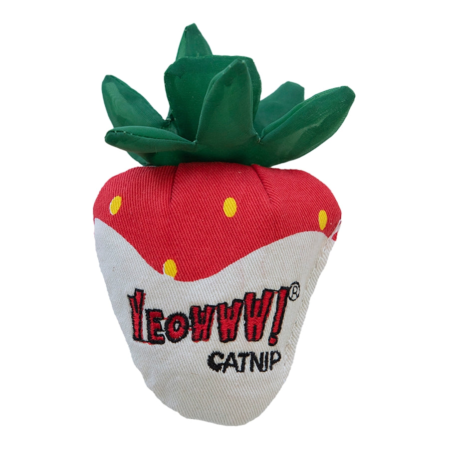 Yeowww! Catnip Strawberry Toy