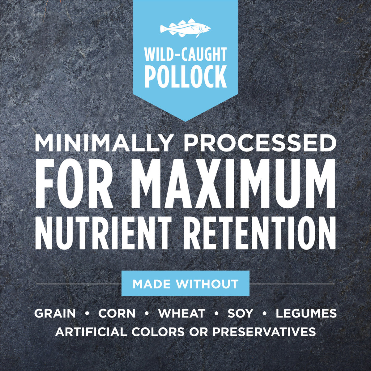 Instinct Frozen Raw Bites Grain-Free Wild-Caught Alaskan Pollock Recipe Dog Food
