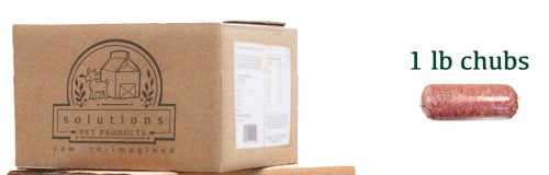 Solutions Pet Products Beef Recipe Frozen Raw Dog Food