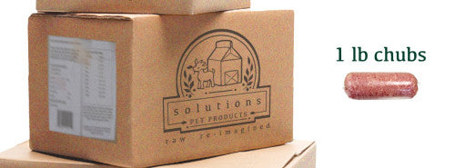 Solutions Pet Products Beef Recipe Frozen Raw Dog Food