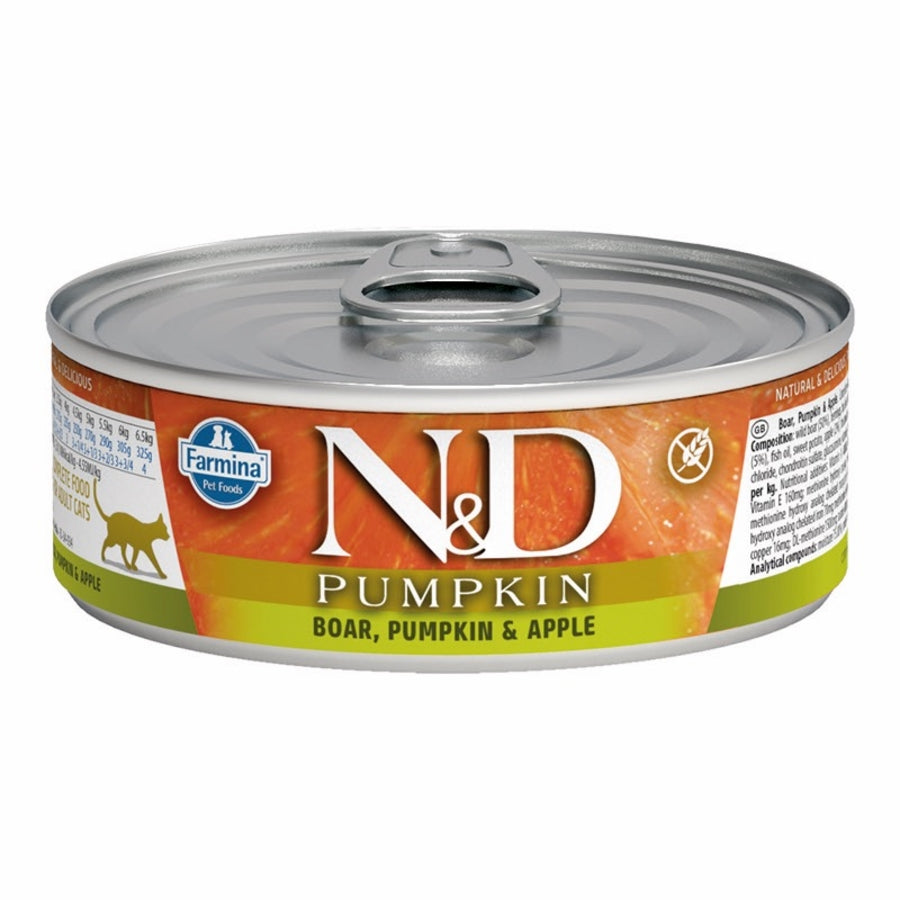 Farmina N&D Pumpkin Grain Free Boar, Pumpkin & Apple Canned Cat Food