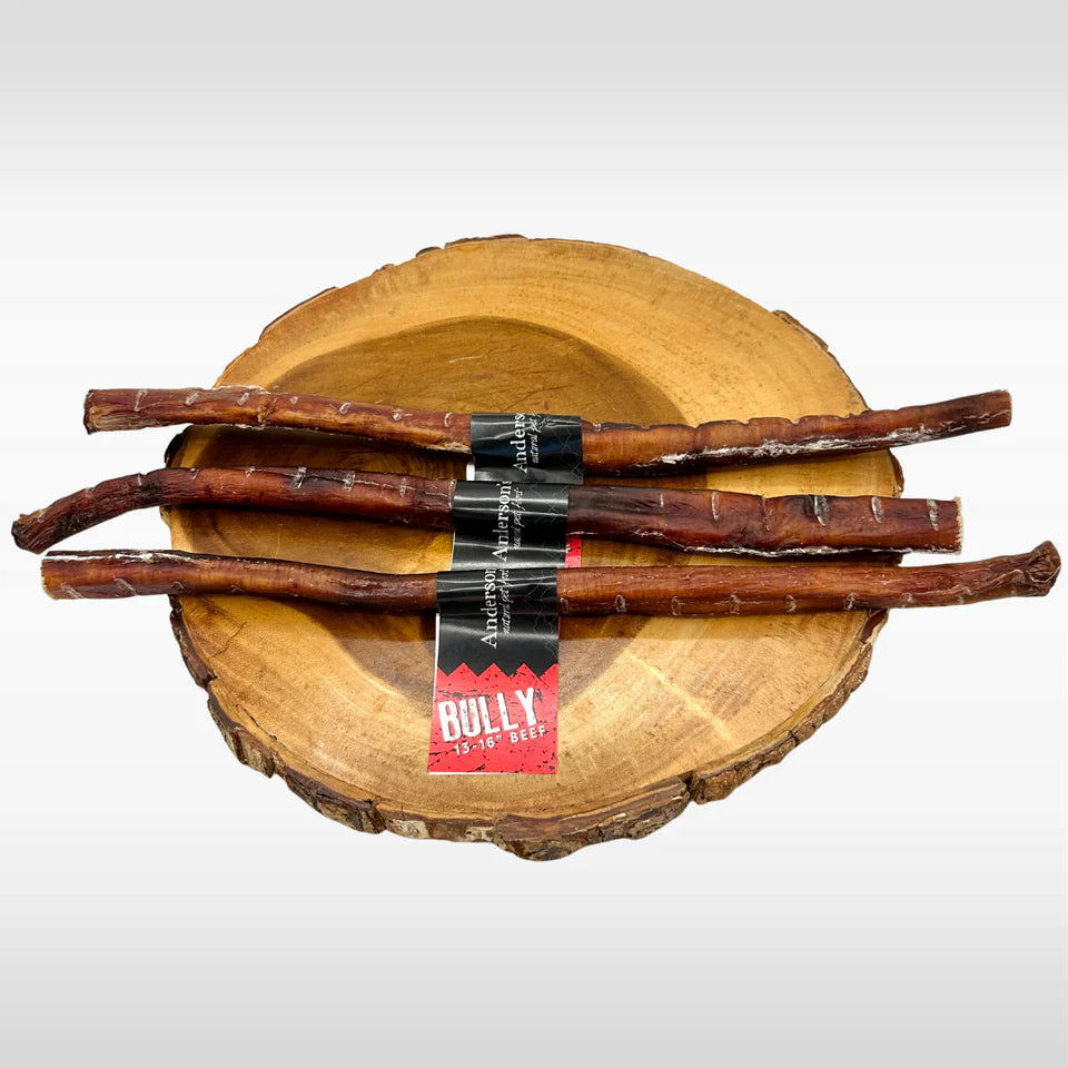 Anderson&#39;s Colorado Grass-Fed Beef Bully Stick Long Lasting Dog Chew