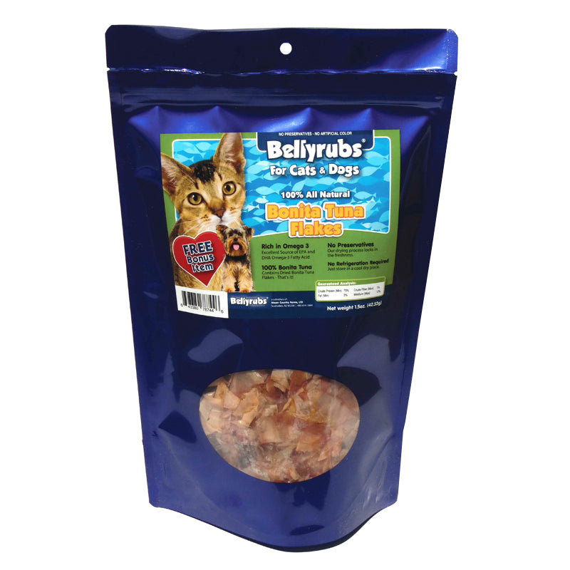 BellyRubs Bonita Tuna Flakes Cat Treats