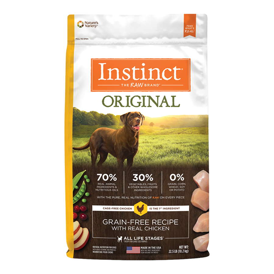 Instinct Original Grain-Free Recipe with Real Chicken Dry Dog Food