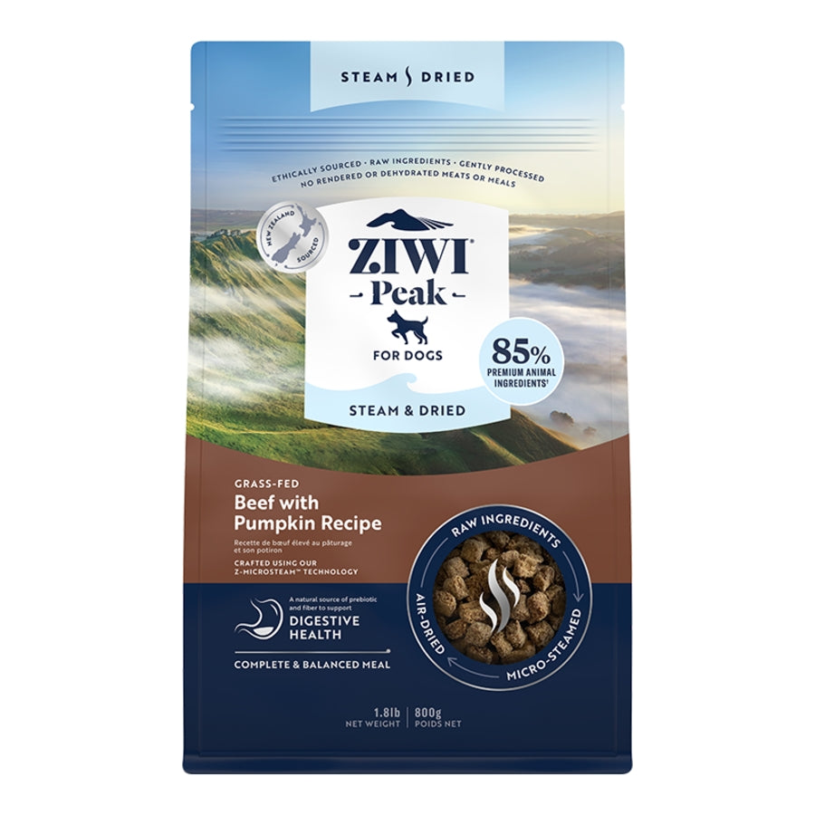 Ziwi Peak Stream &amp; Dried Beef with Pumpkin Dog Food