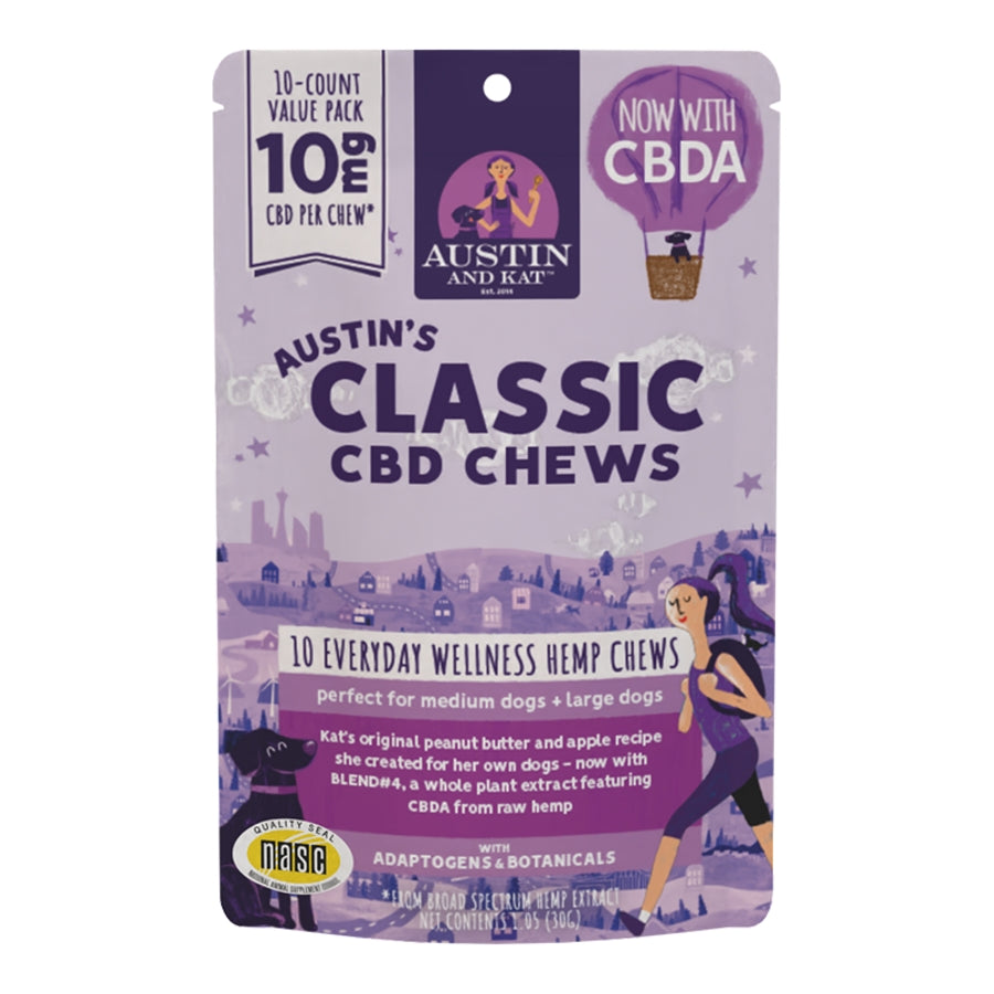 Austin and Kat CBD Premium Chews for Dogs