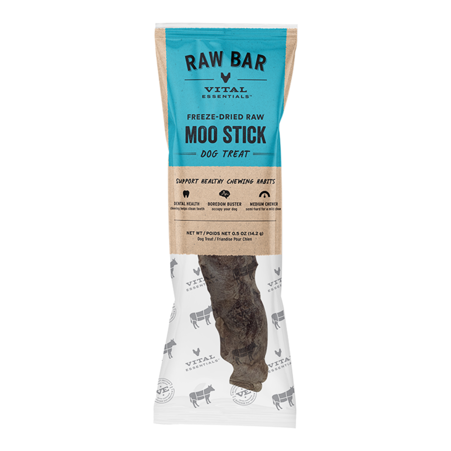 Vital Essentials Freeze-Dried Raw Moo Sticks Dog Chew