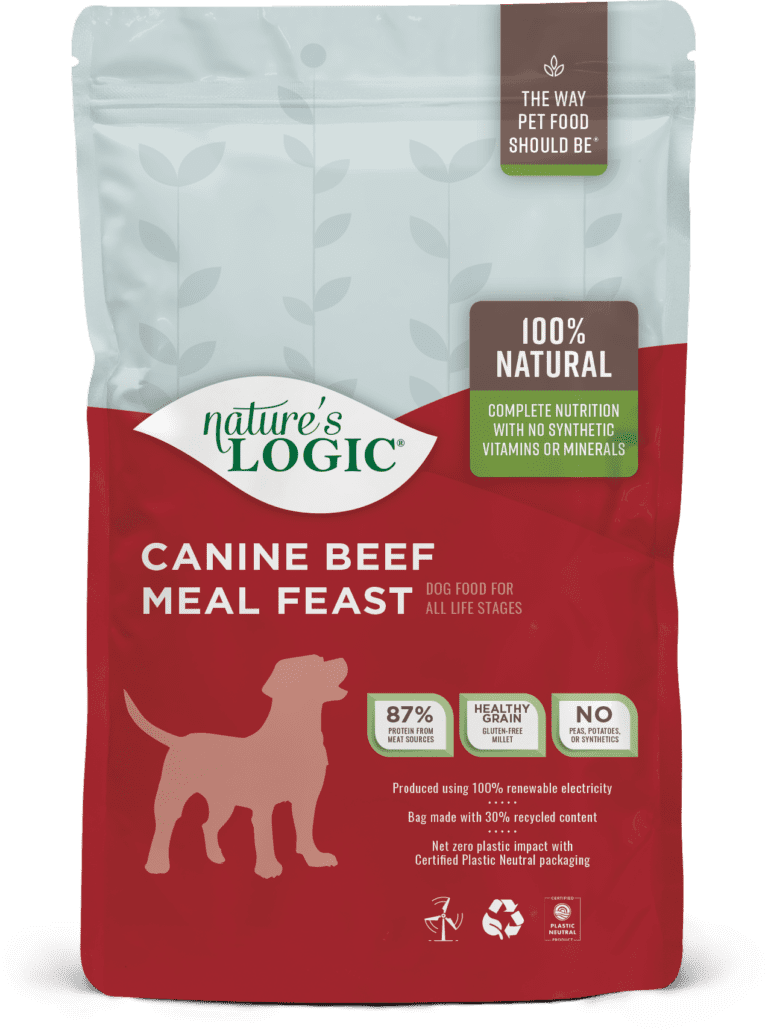 Nature&#39;s Logic Canine Beef Meal Feast Dog Food