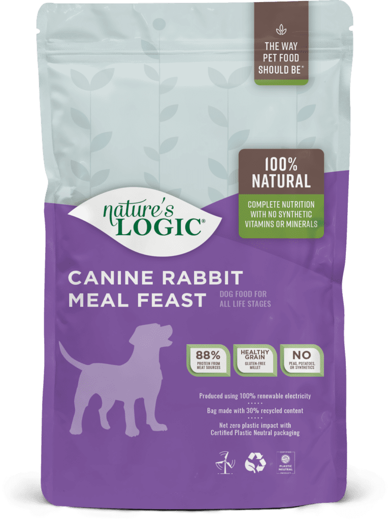 Nature&#39;s Logic Canine Rabbit Meal Feast Dog Food