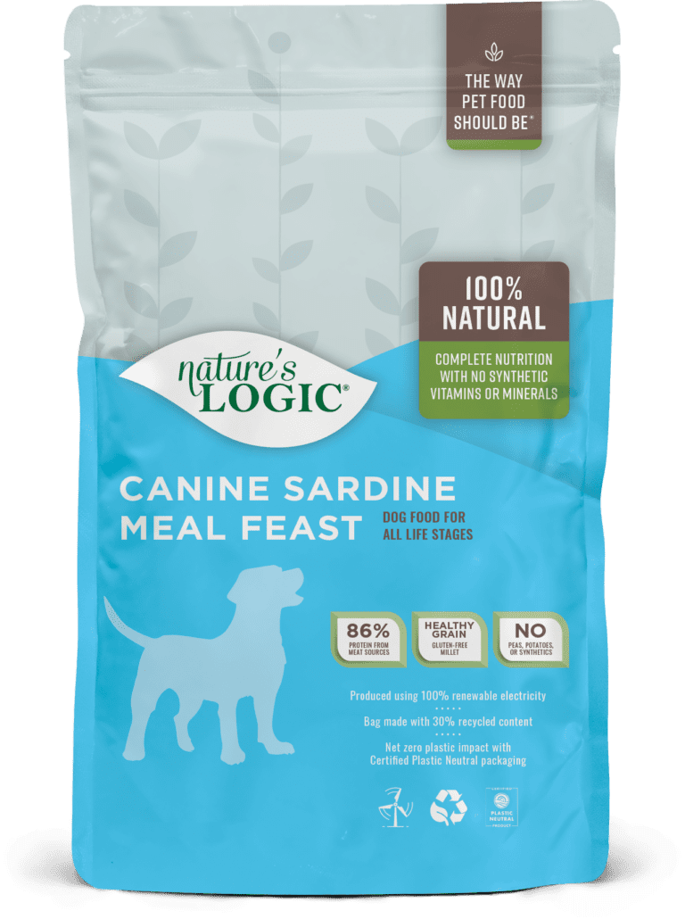 Nature&#39;s Logic Canine Sardine Meal Feast Dog Food