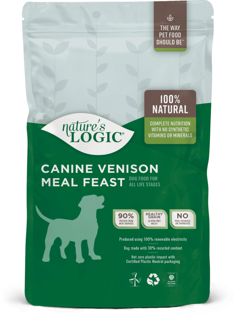 Nature&#39;s Logic Canine Venison Meal Feast Dog Food