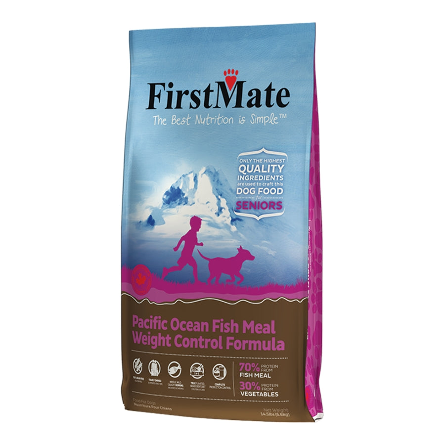 FirstMate Limited Ingredient Pacific Ocean Fish Meal Weight Control Formula Dog Food