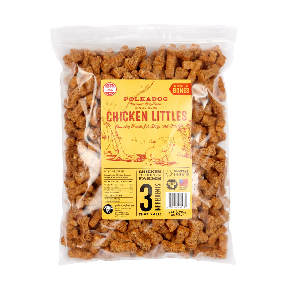 Polkadog Bakery Chicken Littles Crunchy Bites Dog Treats