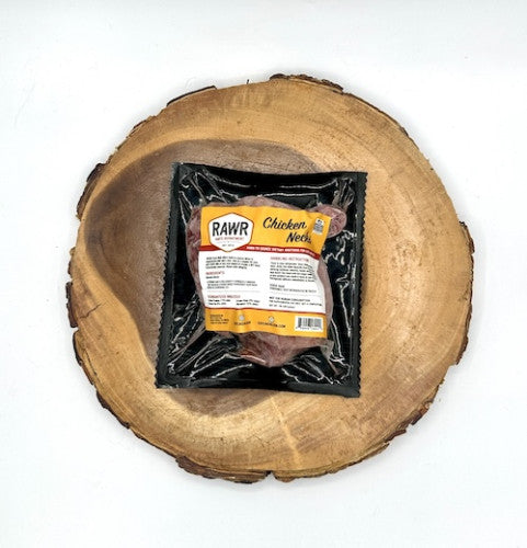 Rawr Frozen Raw Chicken Necks for Dogs & Cats