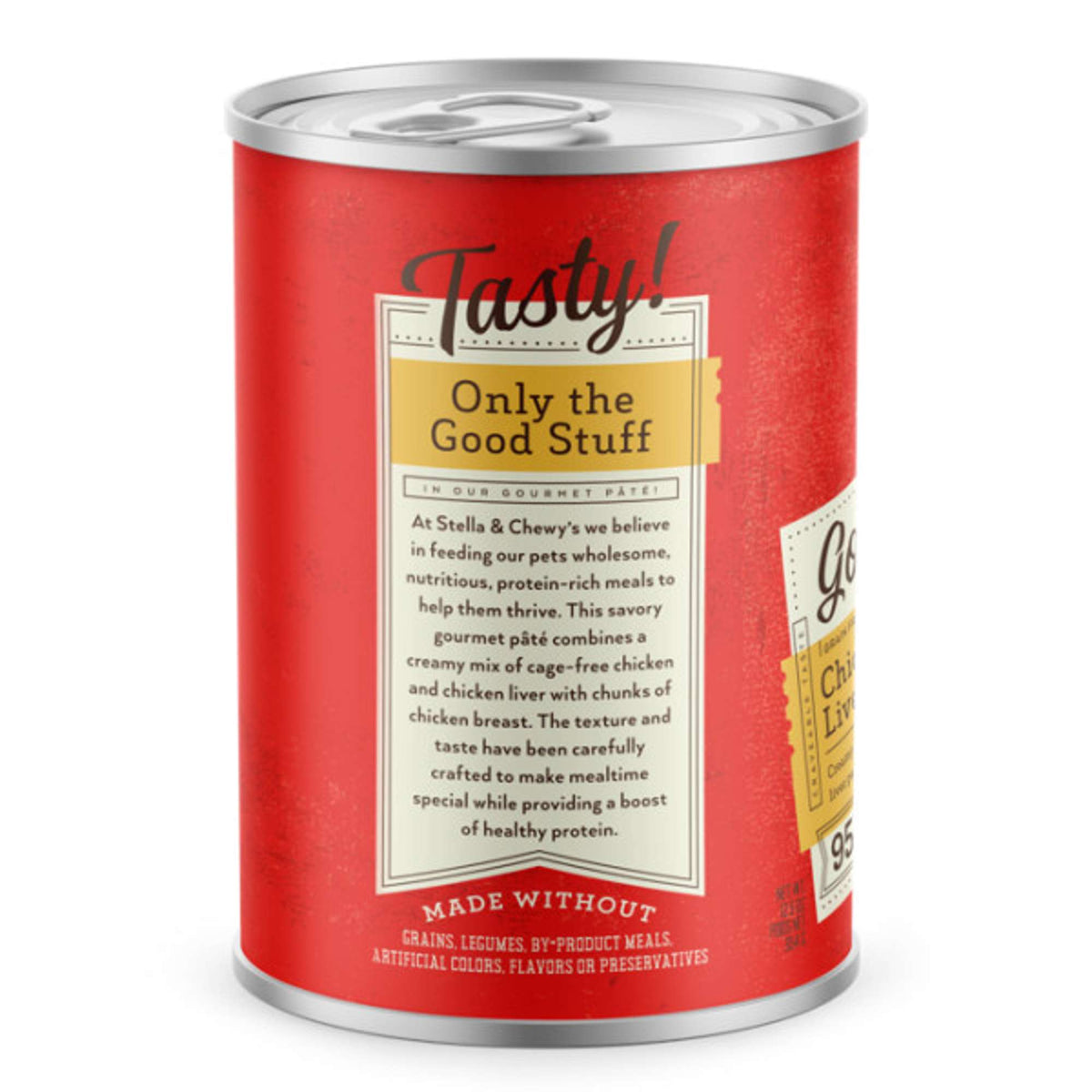 Stella &amp; Chewy&#39;s Gourmet Pate Chicken with Organ Meat Canned Dog Food