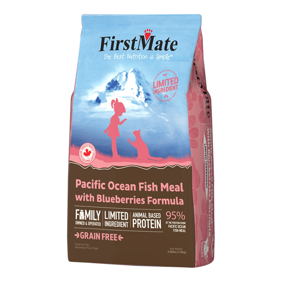 FirstMate Pacific Ocean Fish Meal With Blueberries Formula Cat Food