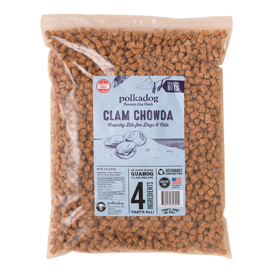 Polkadog Bakery Clam Chowda Crunchy Dog Treats
