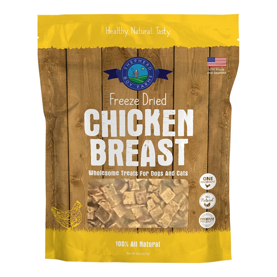 Shepherd Boy Farms Freeze-Dried Chicken Breast Dog & Cat Treats