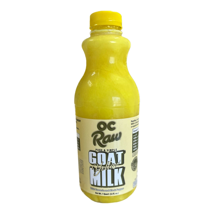 OC Raw Frozen Pure &amp; Simple Yellow Goat Milk for Dogs