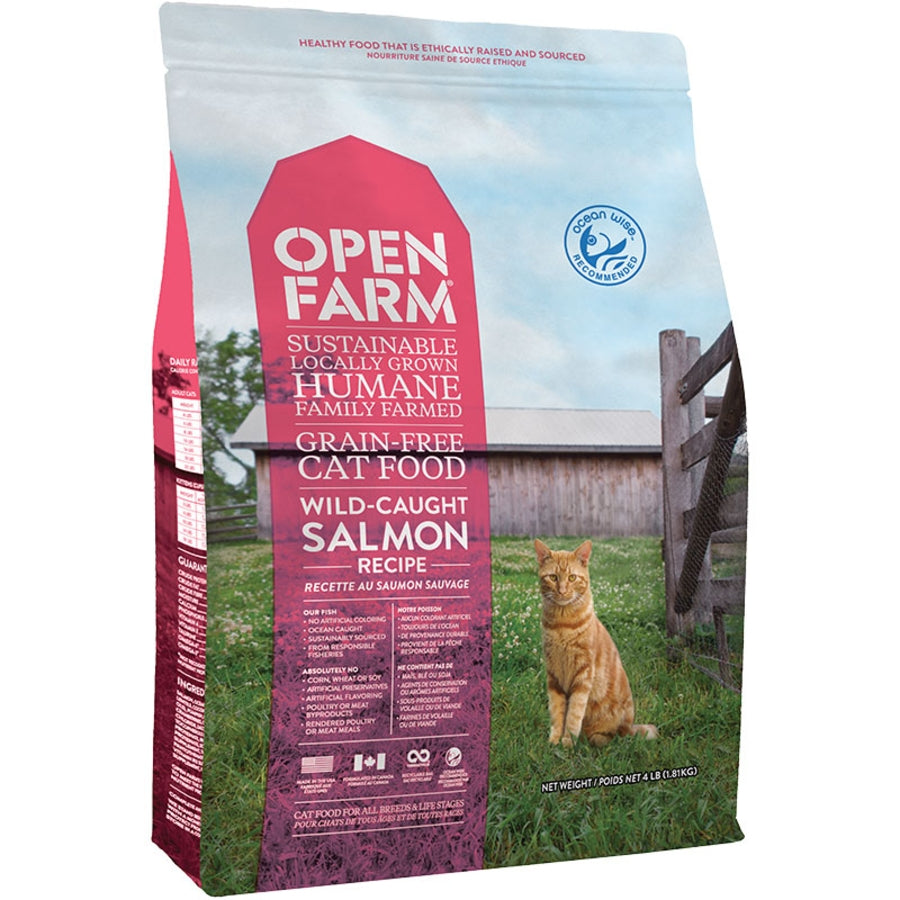 Open Farm Grain Free Wild Caught Salmon Cat Food