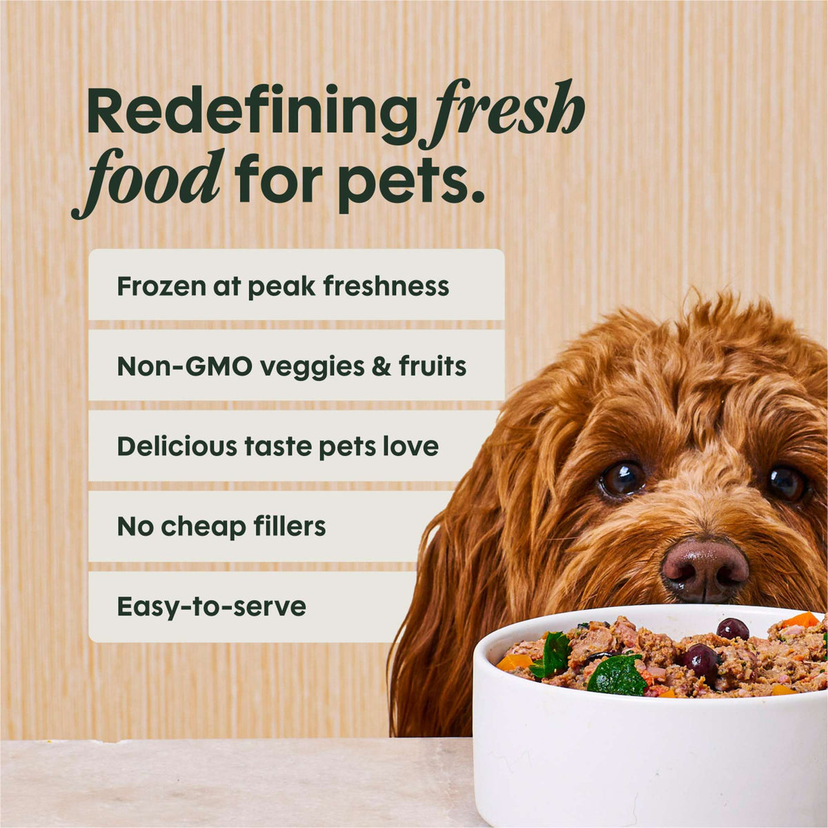 Instinct FreshRaw Meals Grass-Fed Lamb Frozen Raw Dog Food